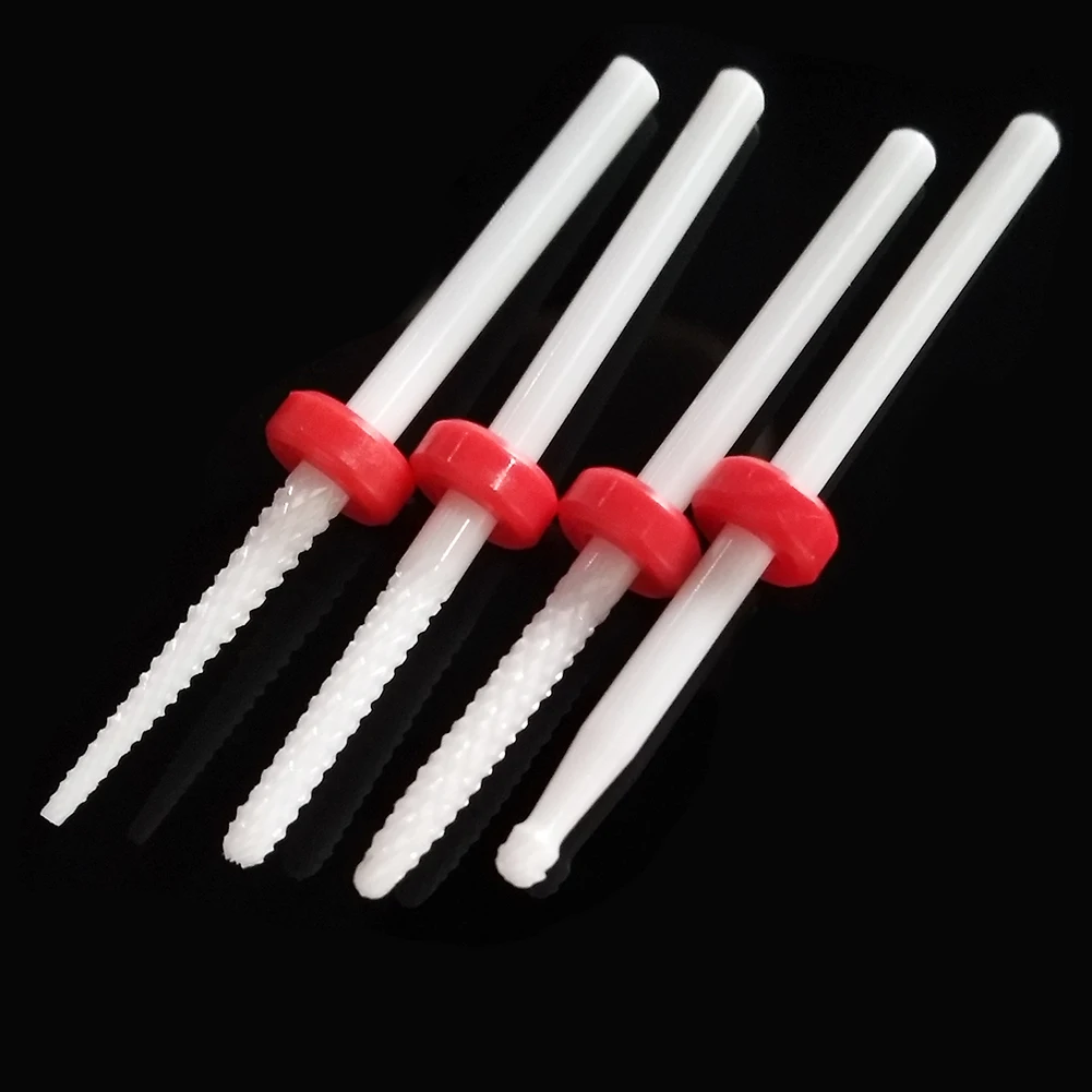 

Nail Drill Bit Ceramic Milling Burr Nail Art Cutter For Manicure Machine Set Cutter Nail Art Accessories Electric Nails Files