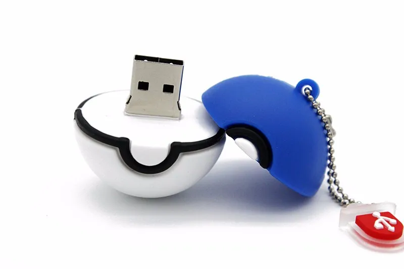 JASTER Pokemon usb флэш-накопитель Карманный Монстр покебол Пикачу Флешка 4 ГБ 8 ГБ 16 ГБ 32 ГБ 64 ГБ u диск карта памяти модный подарок