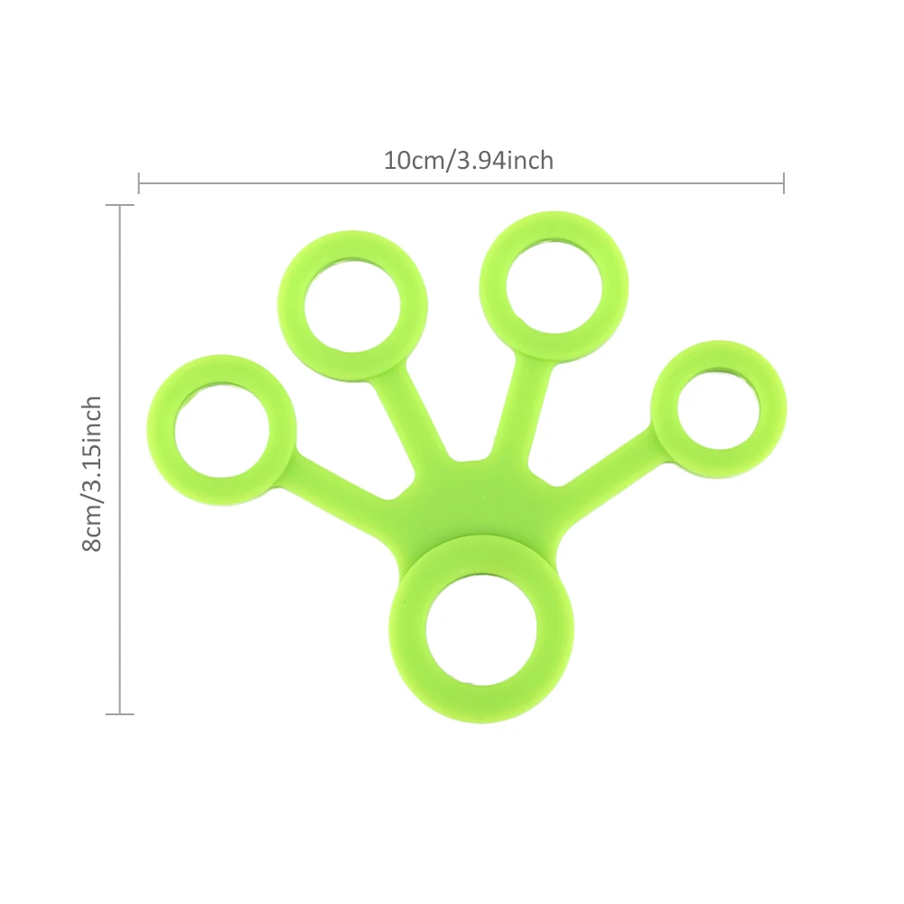 1 шт. силиконовый зажим для пальцев резинки растягиватель для пальцев ручной тренажер ручка эспандер запястья тренажер