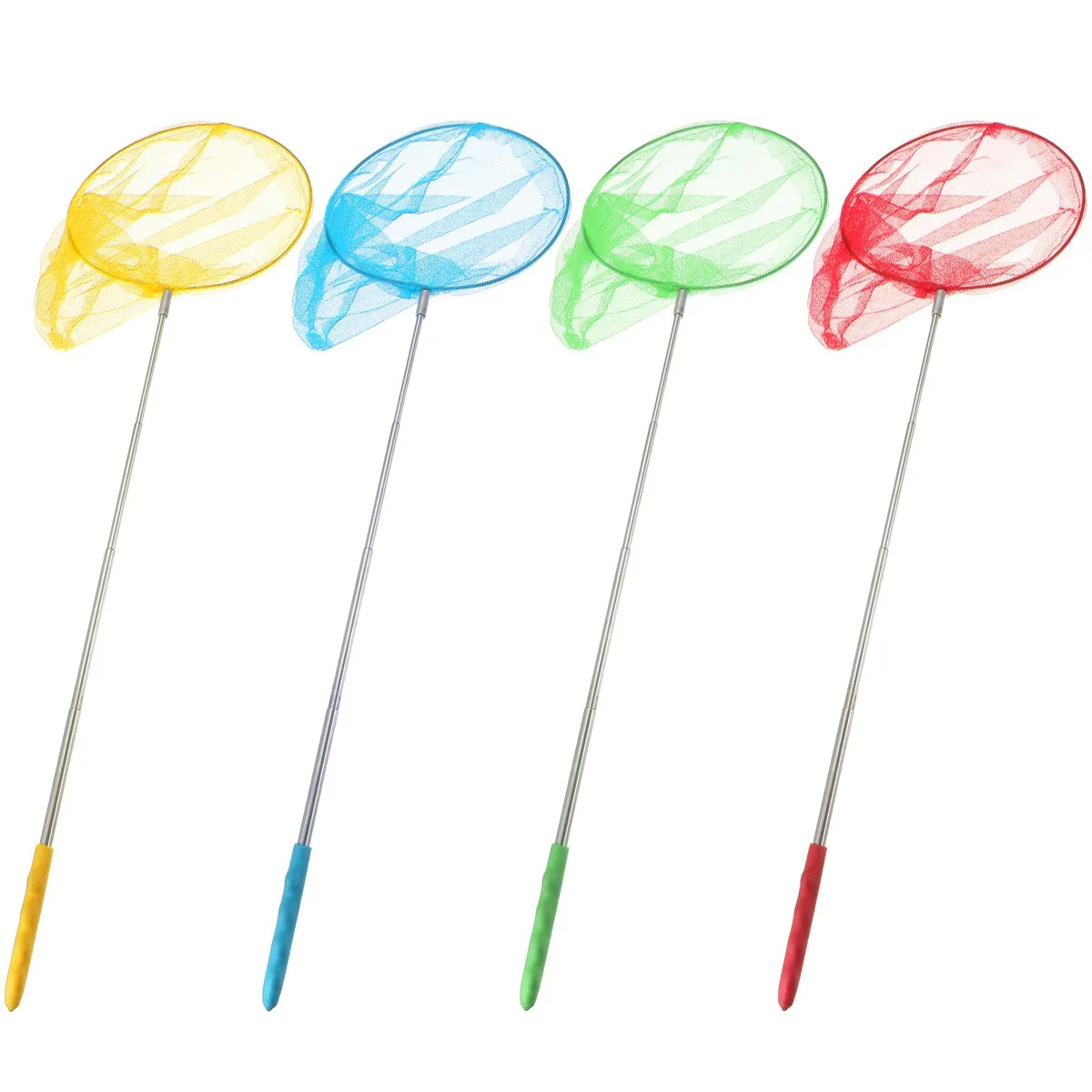 Kids Child Toys Extendable Butterfly Net Insect Bug Handle Pole Folding