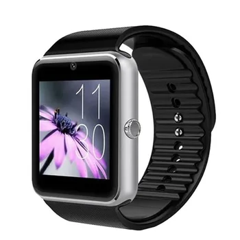

GT08 Bluetooth Smart Watch with Camera and SIM TF Card Slot Sleep Monitor Pedometer Calories Track for Women Men Kids Boys Girls