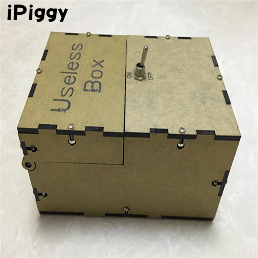  Useless Box DIY Kit Useless Machine Birthday Gift Toy Geek Gadget gags Joke Broad game Tricky toys 