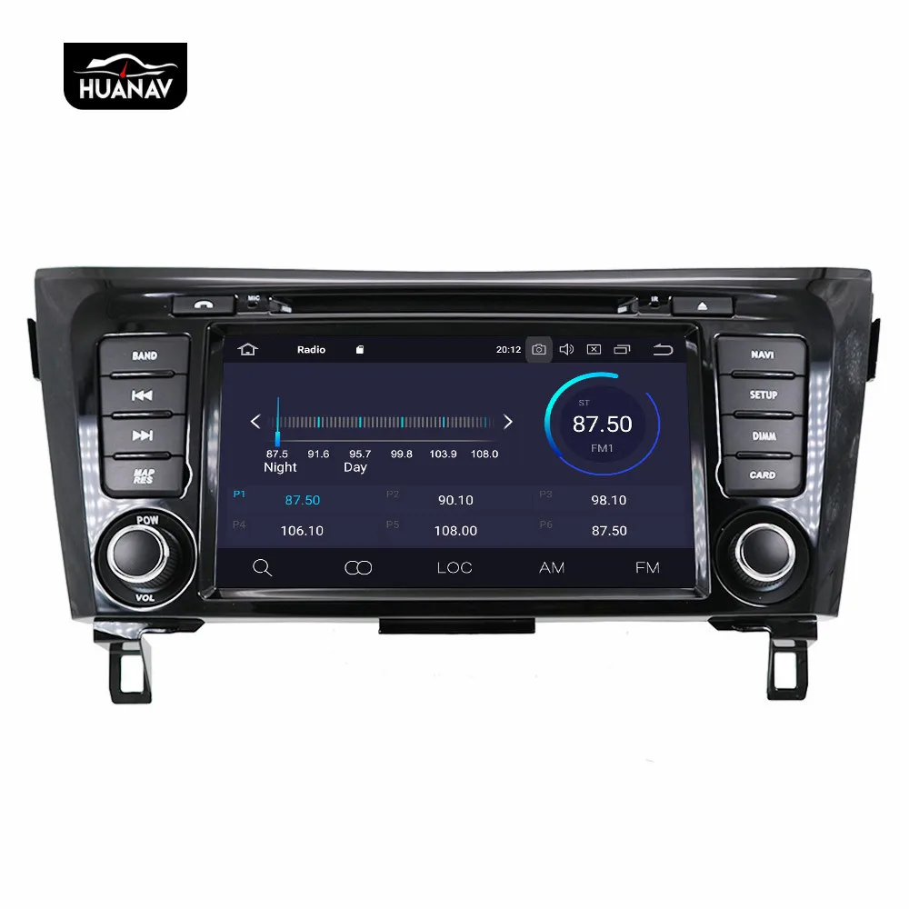Sale DSP Android 9 Car DVD Player for Nissan X-TRAIL Qashqai Dualis Rouge 2013+ Car GPS Navigation auto Stereo multimedia unit tape 4