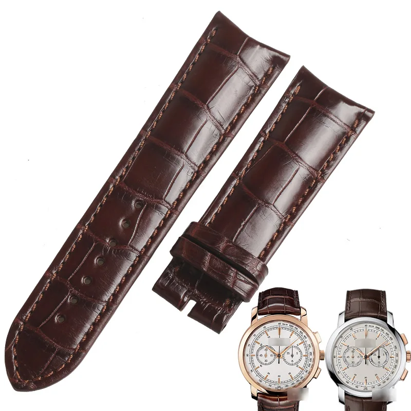 Ремешок для наручных часов Vacheron Constantin 85180/81180 кожа аллигатора текстура