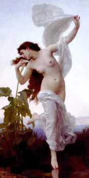 

Handmade Oil painting reproduction L'aurore aka Dawn by William Bouguereau