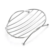 Коробка для мыла из нержавеющей стали Влагонепроницаемая мыльница для туалетного мыла вешалка для хранения W8708