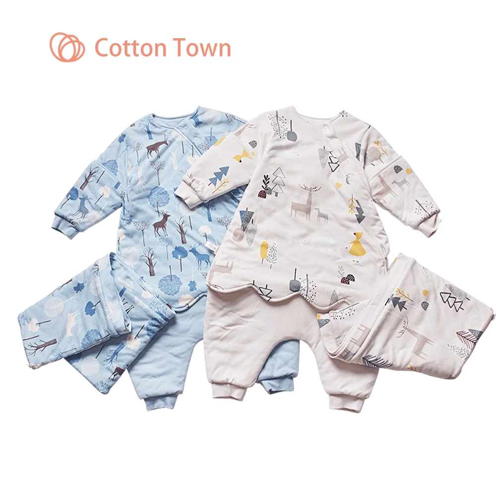 

Spring Autumn Baby Sleeping Bag Soft Breathable Pajamas For Children Cotton Sleeps Envelope For Newborns Kids Sleeping Sack