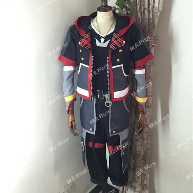 

Anime Kingdom Hearts 3 Sora Cosplay Costume Custom Made