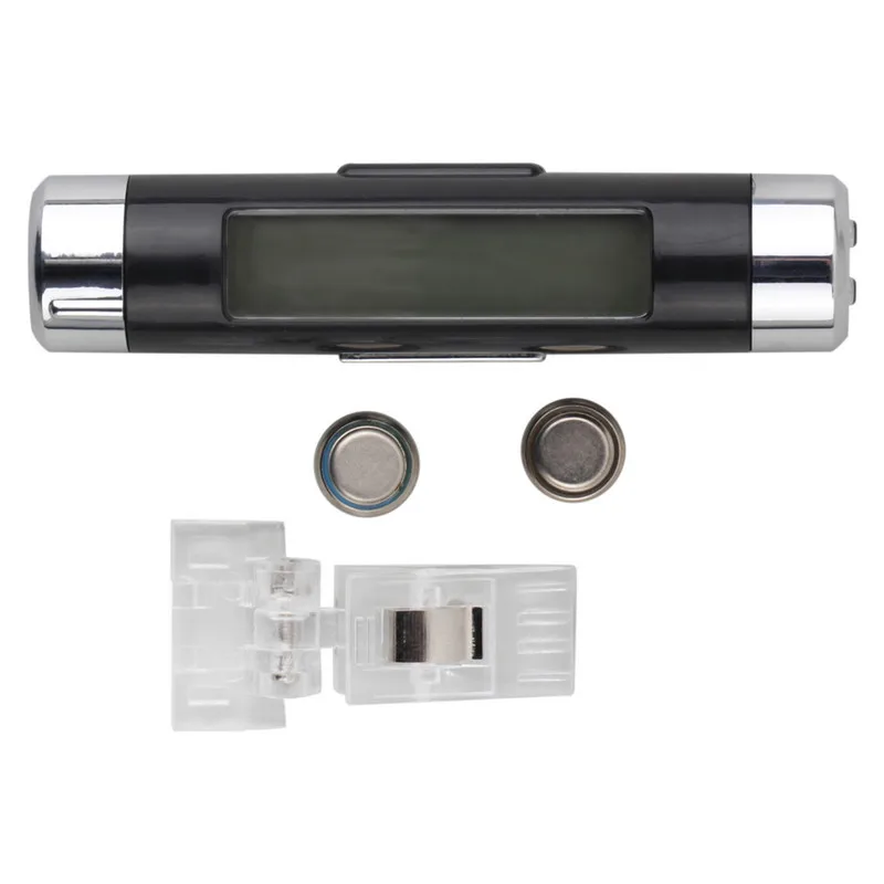 Car LCD Digital Car Clock Thermometer with Blue Backlight Car Air Vent Clip-on Alarm Clock Automotive Interior Car Accessories Car LCD Digital Car Clock Thermometer with Blue Backlight Car Air Vent Clip-on Alarm Clock Automotive Interior Car Accessories