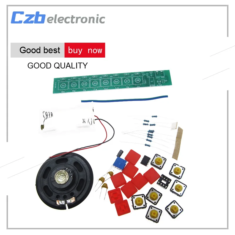 Электронный DIY Kit NE555 электронный компонент Запчасти Электрический шарманка