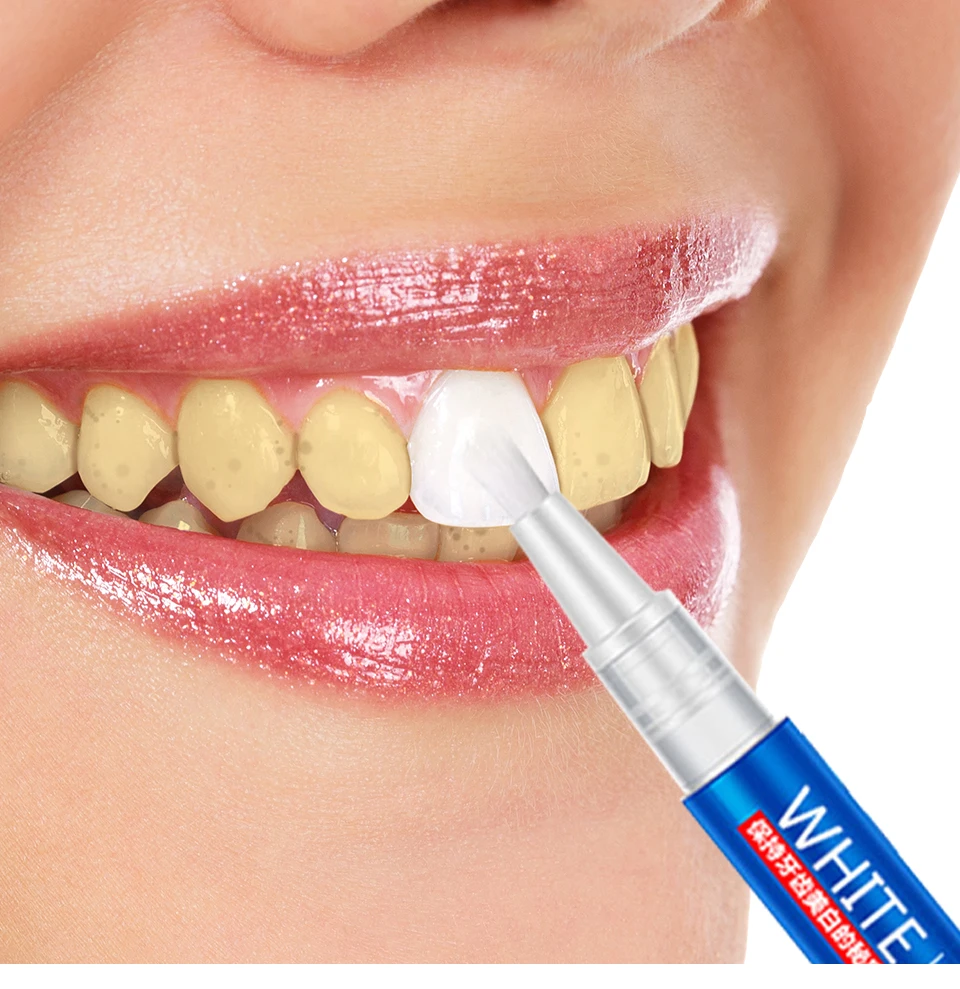 

Popular White Teeth Whitening Pen Tooth Gel Whitener Bleach Remove Stains oral hygiene HOT SALE
