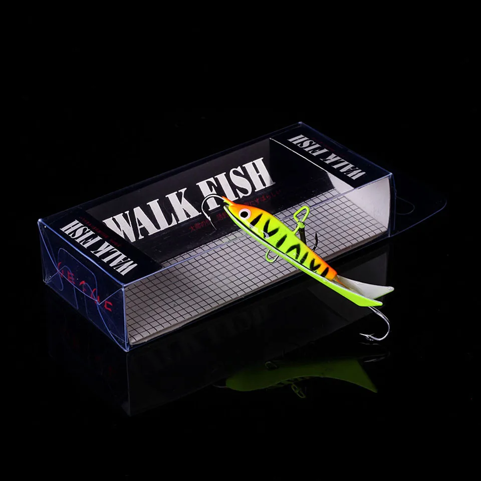 

WALK FISH 1PCS 6cm 8.8g Ice Fishing Lures Winter Fishing Baits Lead Jigging Bait Hard Lure Balancer for Fishing