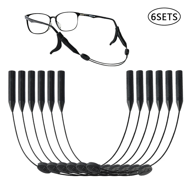 

25cm Silicone Glasses Chain Strap Cable Holder Neck Lanyard for Reading Glasses Keeper