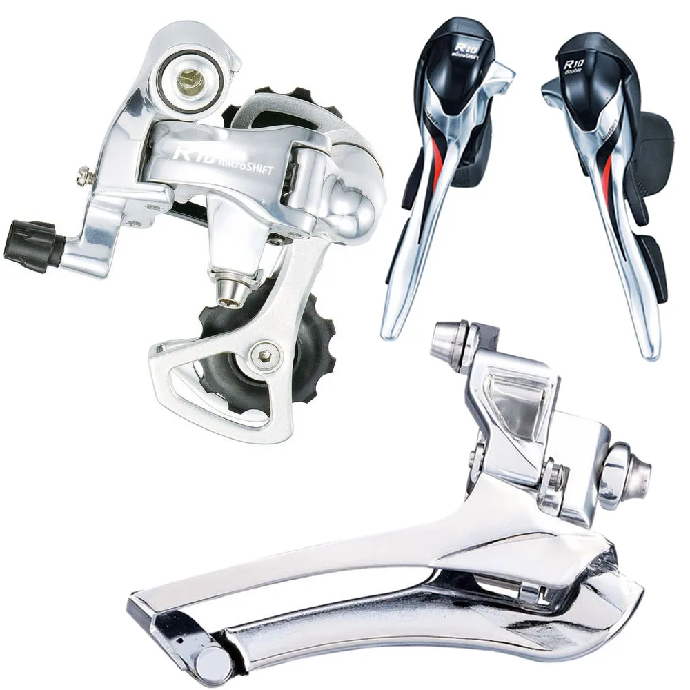 2 10 font b Speed b font MICROSHIFT Road font b Bicycle b font Derailleur Front