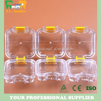 

12pcs Denture Storage Box/ Membrane Tooth Box Dental Tooth Box with Film