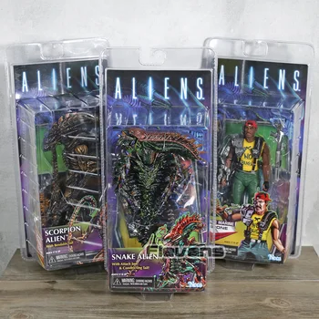 

ALIENS Space Snake Alien / Scorpion Alien / Marine Apone Action Figure Aliens Warrior Collecion Model Figurine Toy