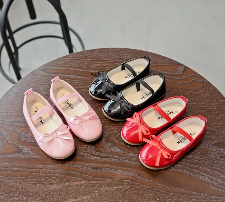 baby girl bow shoes