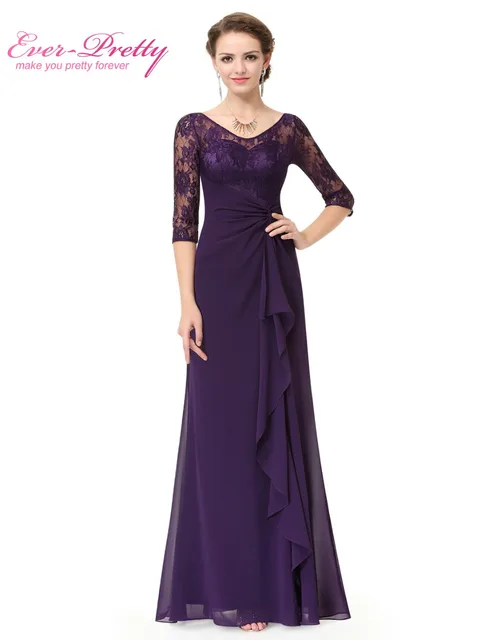 purple mother of the bride dresses