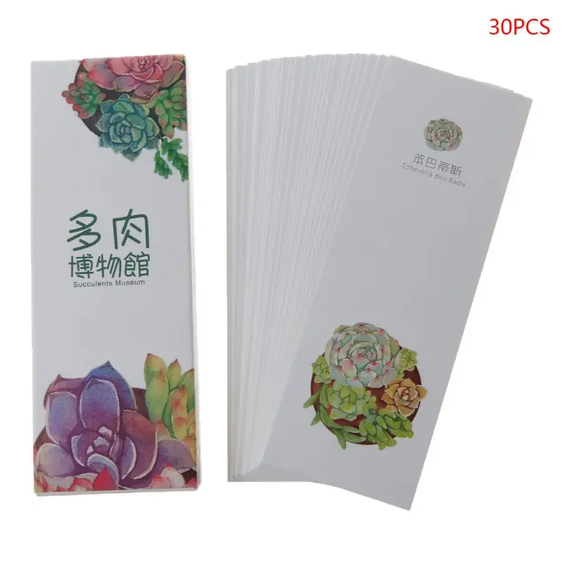 

30pcs Creative Chinese Style Paper Bookmarks Painting Cards Retro Beautiful Boxed Bookmark Commemorative Gifts