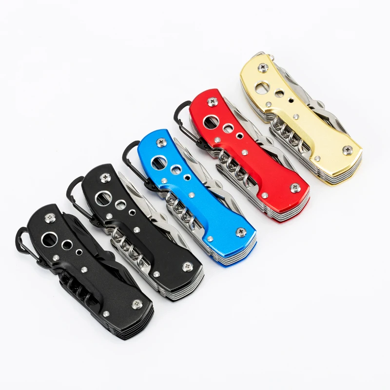 

5 Colors High Quality Swiss Knife Outdoor Camping Survival Army Folding Knife Multifunctional Tool Pocket Knife EDC new cool