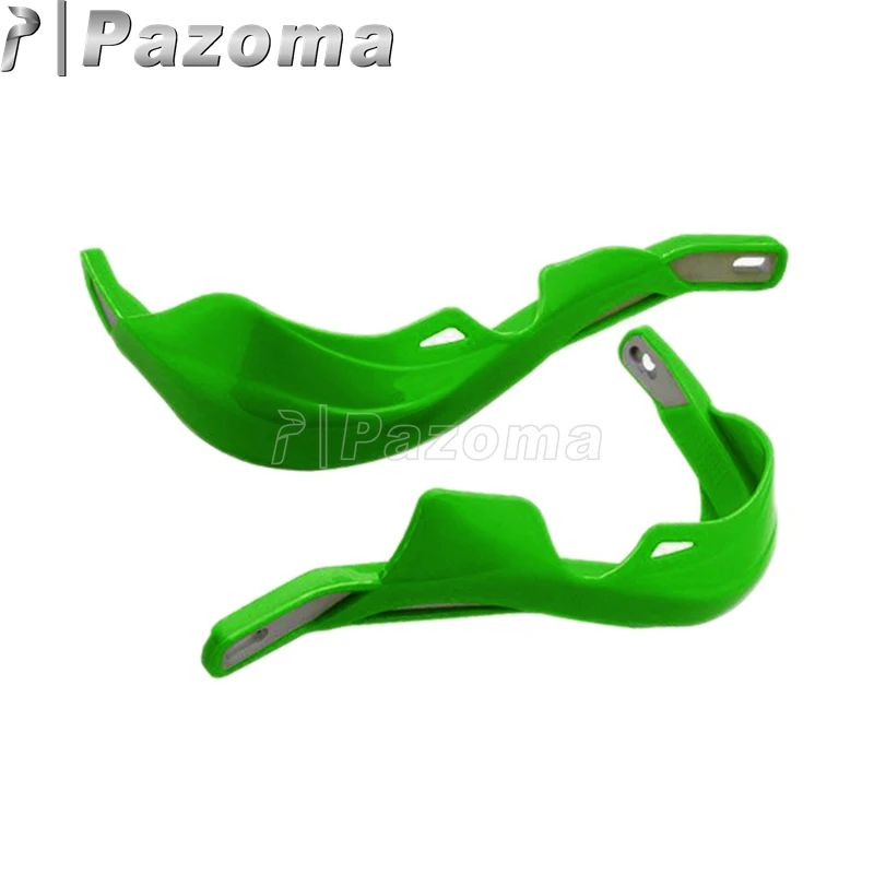 Зеленый мотокросса 7/" 1-1/8" Handguard протектор грязи велосипед рук охранники установки двойной Спорт для KawasKX KXF KDX KLX KL 250