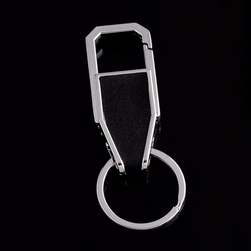 Men Leather Key Chain Metal Car Key Ring Multifunctional Tool Key Holder Bottle Opener Keychain Rings Holder For Car Keyrings