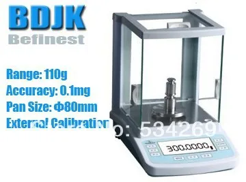 

110g High Precision Balance with 0.1mg Measuring Scales Digital Balance Weighing Scale