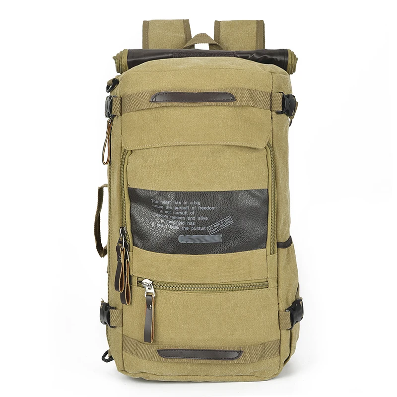 

Casual Backpack Fashion Large Capacity Shoulder Portable Multi-purpose Canvas Bag Unisex 5 Color Computer Bags