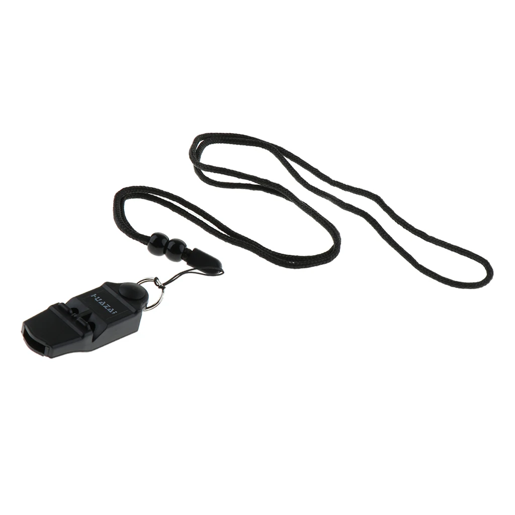 Safety Referee Whistle Survival Whistle With Lanyard Universal - Loud and Easy to Control - Outdoor Sports and Rescue Tool