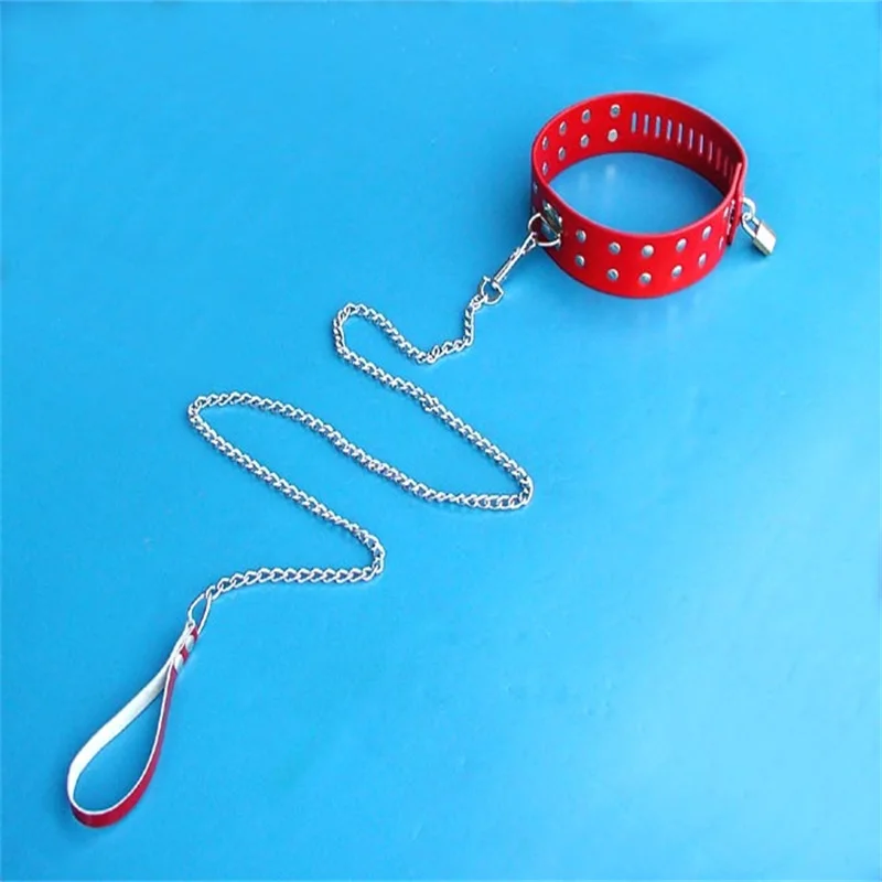 Sexy Black pu Leather Sex Collar And Leash Bdsm Bondage Toys For Love Games Erotic Posture |