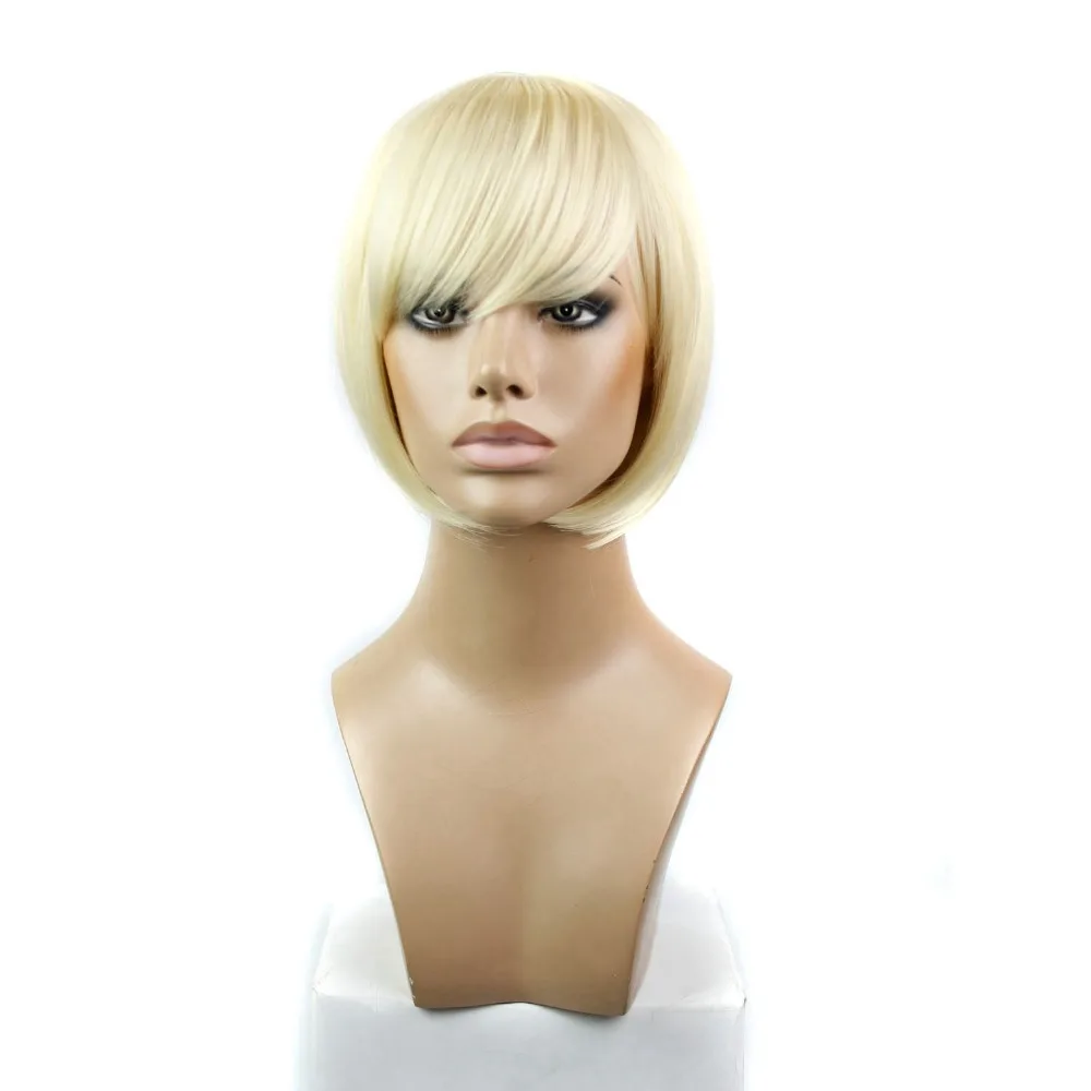 ombre synthetic wigs cheap short blonde wigs synthetic,sexy female