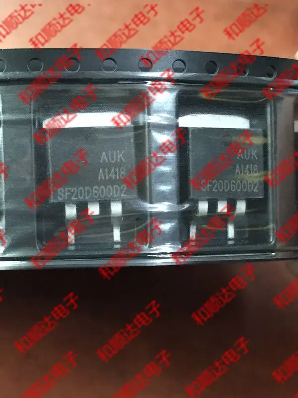 

Free Shipping! 10pcs/lot SF20D600D2 600V 20A Ultrafast Dual Rectifiers TO-263
