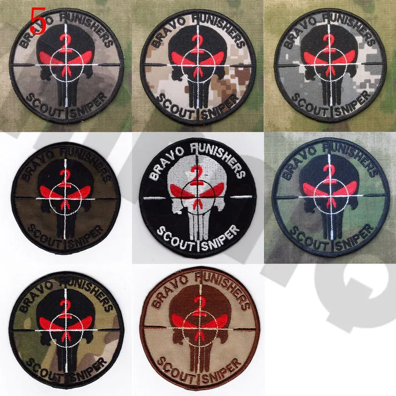 Вышивка патч DEVGRU NSWDG SEALTEAM BRAVO SCOUT SNIPER Morale | Дом и сад