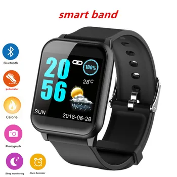 

Smart bracelet IP67 waterproof fitness tracker pedometer push message heart rate blood pressure monitor sports watch IOS Android