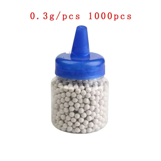 Buy 1000pcs/pack Airsoft Strikeball BB Balls 6mm