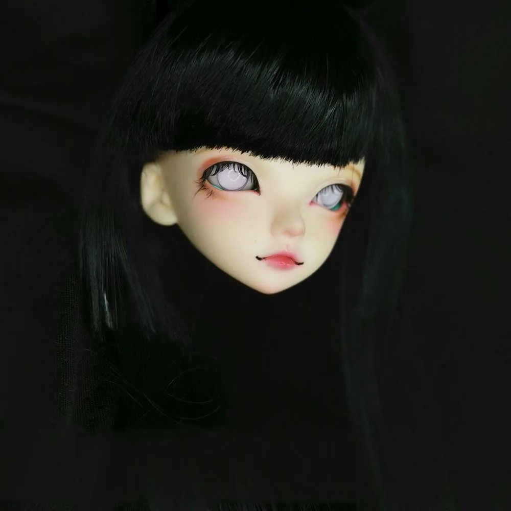 Кукла Naruto hyooga Hinata white bjd eyes 1/4 1/3/6 1/8 BJd SD MSD 10 мм 12 14 22 20 пластиковая кукла с принтом