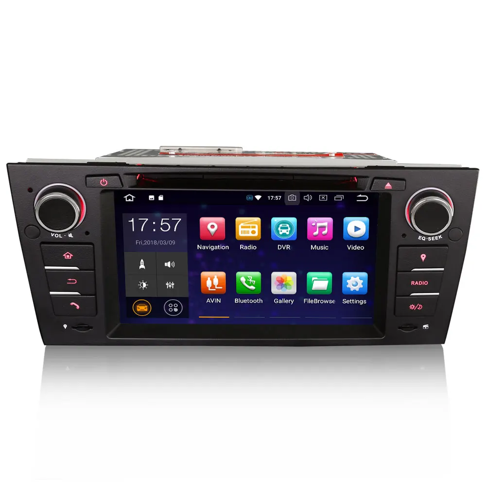 Flash Deal 7" 4GB RAM 32GB ROM Android 9.0 OS Car DVD Multimedia GPS Radio for BMW E90 2005-2012 & BMW E91 2005-2012 & BMW E92 2006-2013 1