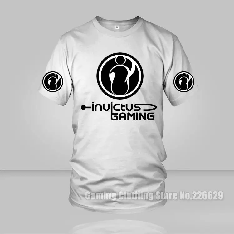 Free Shipping Men T Shirt Dota 2 Lol Sc Invictus Gaming