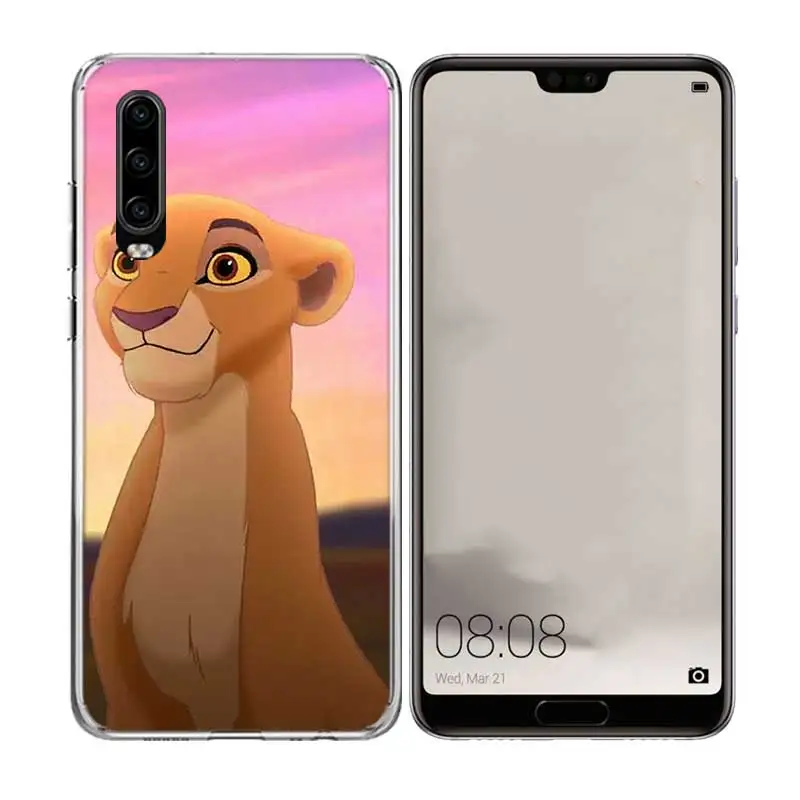 Силиконовый чехол Simba Король Лев для huawei P30 P20 mate 30 20 10 Pro P10 lite P Smart+ Plus Z - Цвет: NO.4