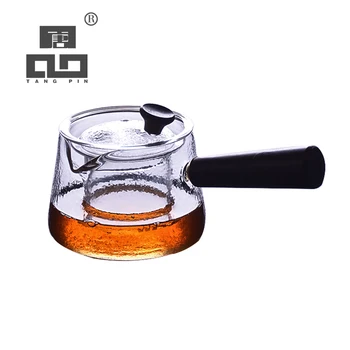 

TANGPIN heat-resistant glass teapot kettle boiling flower tea pot with filter glass tea set 400ml