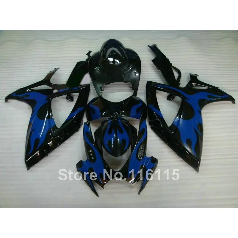100% подходит для SUZUKI GSXR 600 750 комплект обтекателей K6 K7 2006 2007 мотоциклетные запчасти