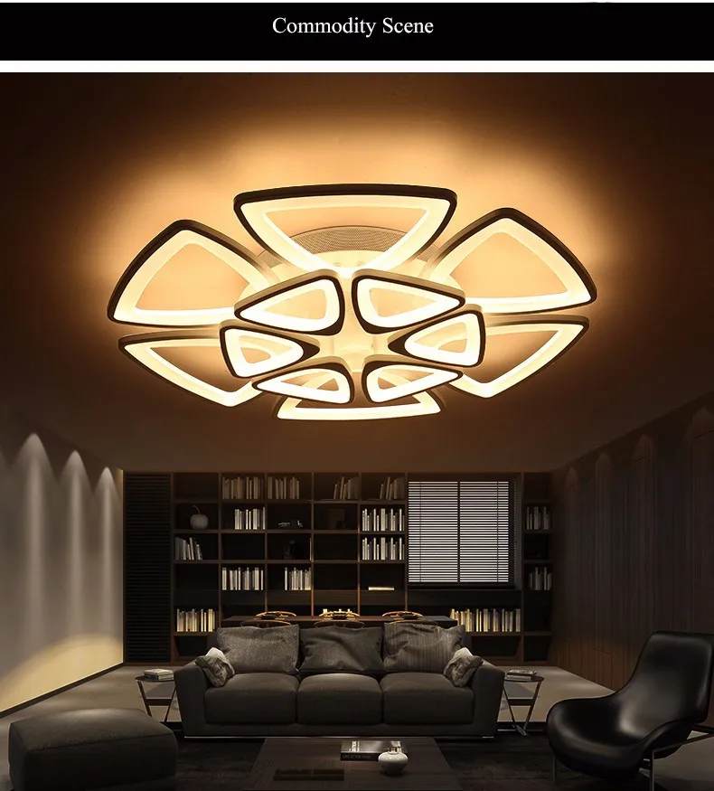 

Minimalist Modern LED Chandelier Lighting for living room bedroom AC 85-265V luces led decoracion lampara techo luces led