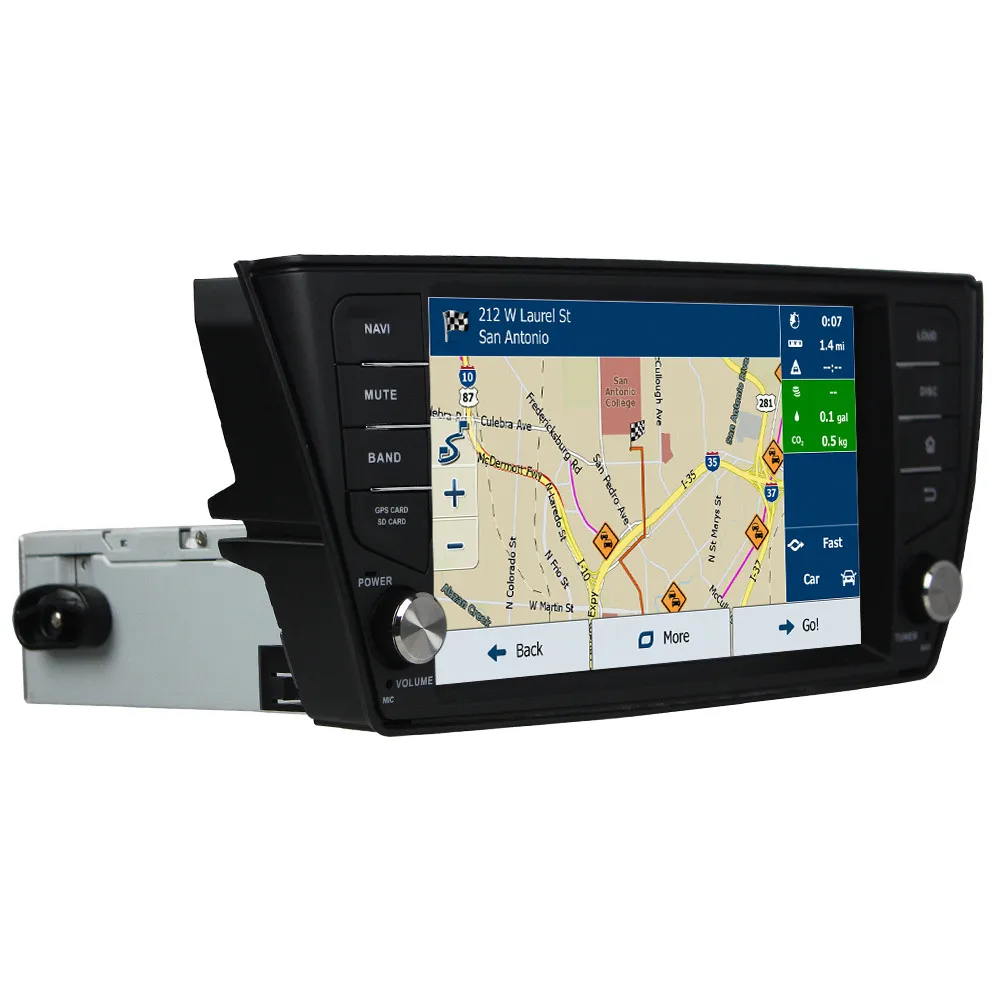 Best 8" Octa Core 4G Android 8.1 4GB RAM 64GB ROM RDS BT Car DVD Multimedia Player Radio Stereo Head Unit For Skoda Fabia 2015-2017 3