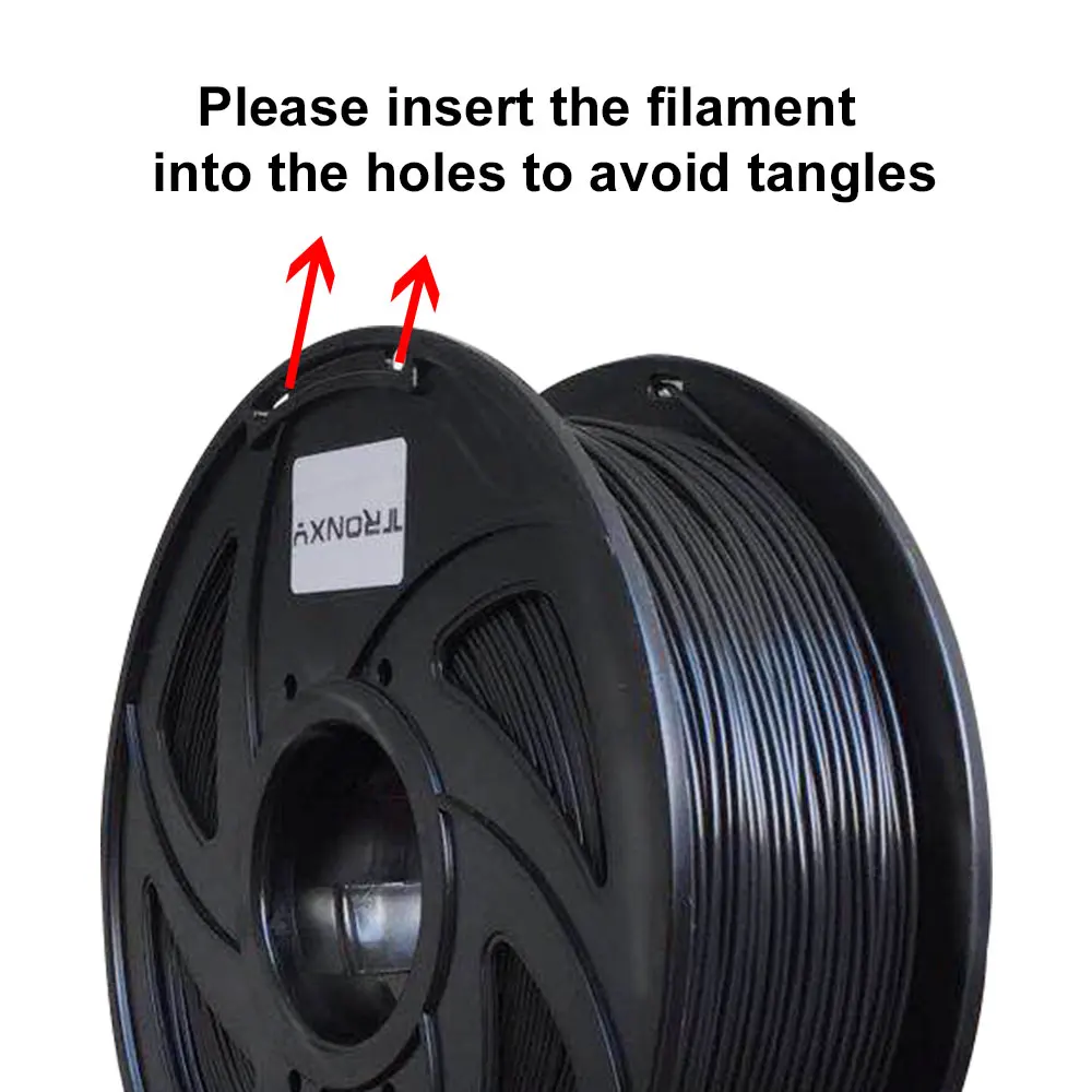 Новинка Tronxy 3d Принтер Нити 1 кг/рулон PLA 1,75 мм пластиковые материалы Твердые PLA нити пластик для RepRap
