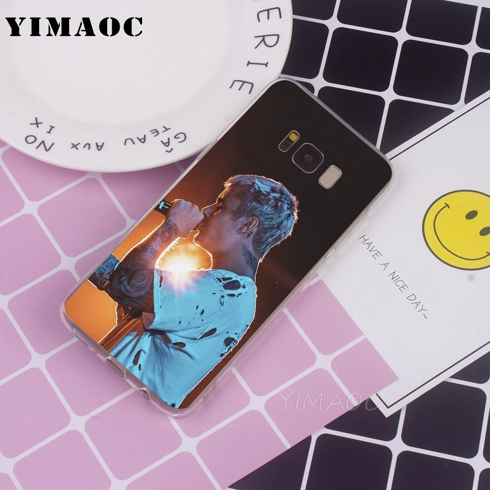 YIMAOC Justin Bieber purpose tour Soft Case for Galaxy j3 j5 j6 j7 A5 2016 2017 A6 A9 2018 Note 8 9 S7 edge S8 S9 S10 Plus S10e