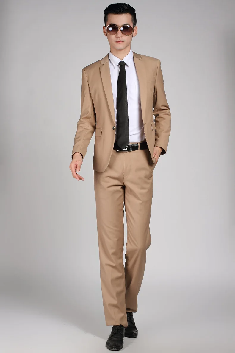 suit khaki pants