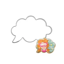 Резак с облачной рамкой для выпечки печенья, яйцо, десерт, украшение, металлическая форма, чоппер, приспособления для фруктов и овощей, кухонные аксессуары