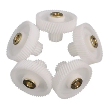 

5 Pieces / Set Of Meat Grinder Parts Gear Plastic Gear Suitable For Mg-2501-18-3 Elenberg
