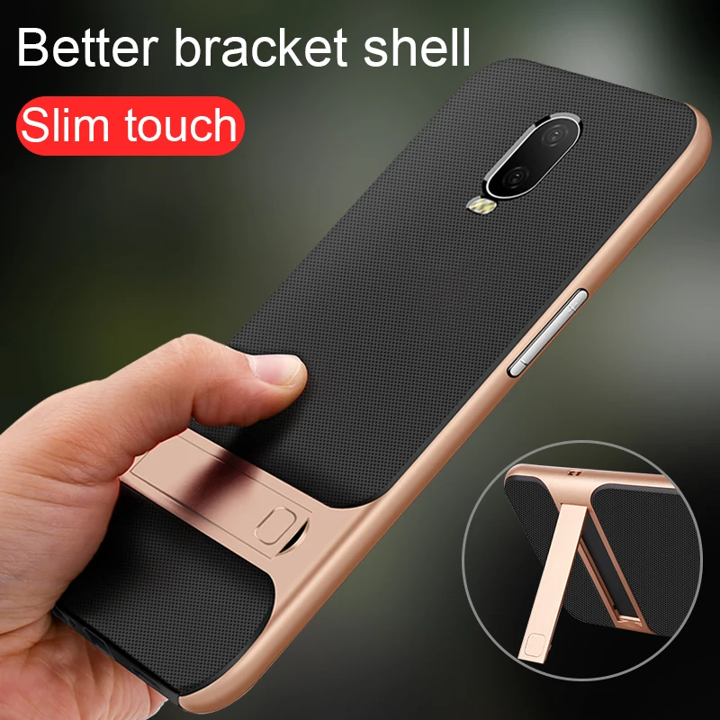 

Hybrid case for OnePlus 7 Pro Soft silicon Hard PC Frame Protector back cover for OnePlus 6T 6 Case One plus 7 6T 5t accessories