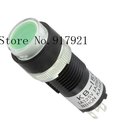 

[ZOB] KB15SKW01B-5C05-JC imported from Japan nkk day open KB16CKW01-5C24 illuminated push button switch --10pcs/lot